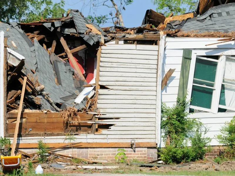 Storm Damage Restoration crew working in Steubenville, OH - Independent Restoration Services